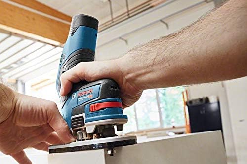 Bosch Professional 12V System Cordless Palm Router GKF 12V-8 (incl. Quick Charger GAL 12V-40, Open-Ended Spanner 17 mm - Image 5