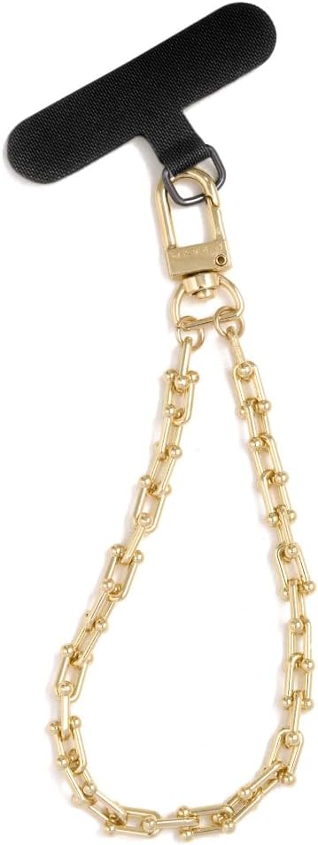 Maya J Wristlet Chain (Paperclip Link, Yellow)