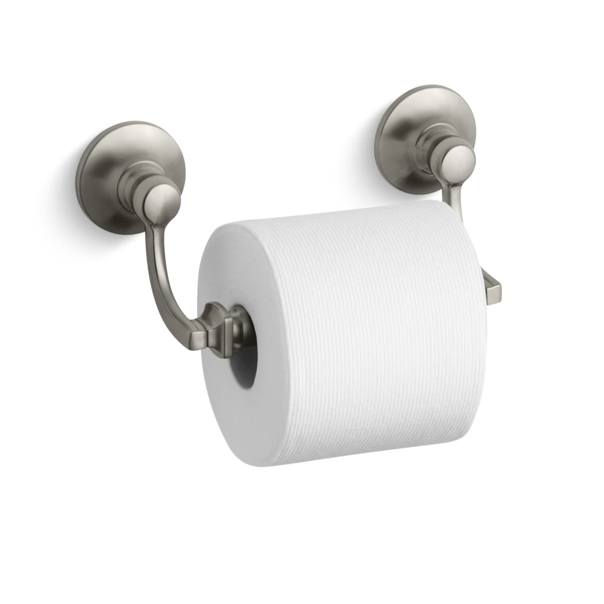 Kohler 11415-BN Toilet Tissue Holder, Vibrant Brushed Nickel