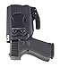 Fierce Defender IWB Kydex Holster Compatible with Glock 19 23 32 w/TLR7 The Paladin Series -Made in USA- GEN 5 Compatible (Black)