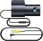 GKU D600 Rear Camera, 1080P Full HD, 360° Rotatable, 140° Wide-Angle, Night Vision, Easy Installation, Durable Design, Compatible with GKU D600 Dash Cam, Enhanced Rear View, Seamless Integration