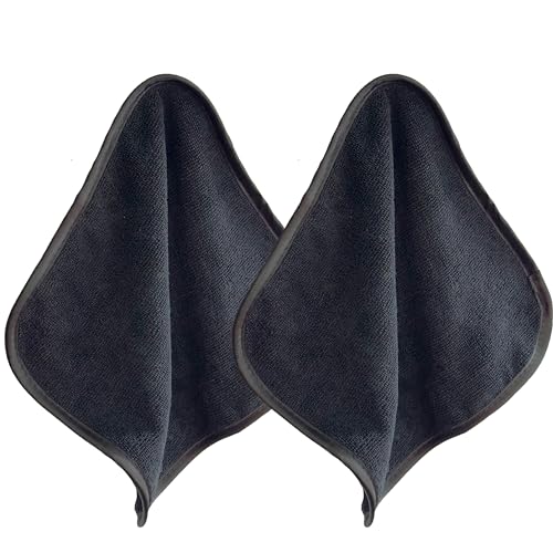 No-Fray Satin Edge Magnetic Dry Erase Premium Upgraded Design Whiteboard Cleaning Cloth Eraser by AgilePacks (10