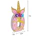 MBMFT Unicorn Party Decorations - Unicorn Birthday Decorations - Birthday Party Centerpieces for Table Decor - Funny Gifts for Girl Kids Happy Birthday Numbers (7)