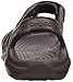 crocs Men's Swiftwater River Sandal Fisherman, Espresso/Black, 11 M US