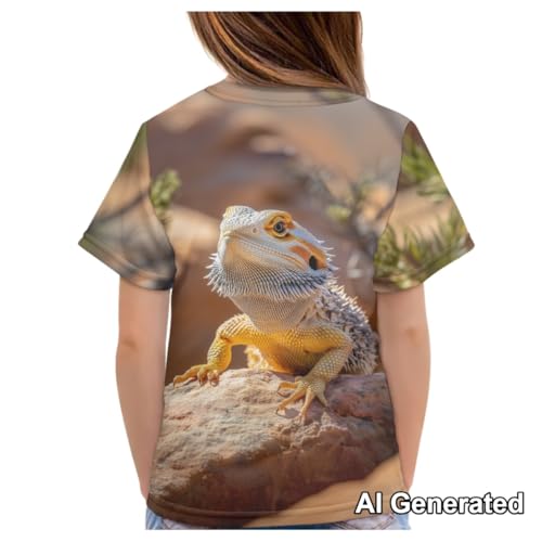 Image of Xhuibop Kids T Shirts for Boys Size 3-16 Girls Short Sleeve Sportswear Active Tops