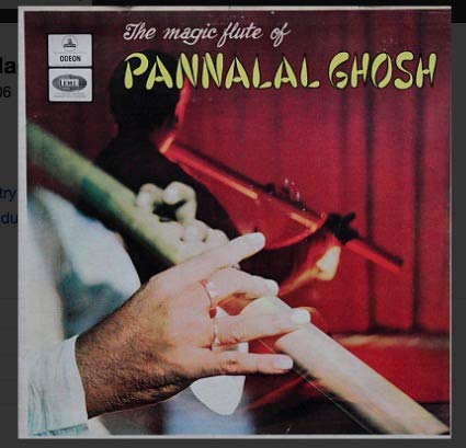 Amazon.com: The Magic Flute Of Pannalal Ghosh LP [1969]: CDs & Vinyl