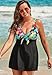Swimsuits For All Women's Tie Front V-Neck Swimdress - 24, Multi (Plus
