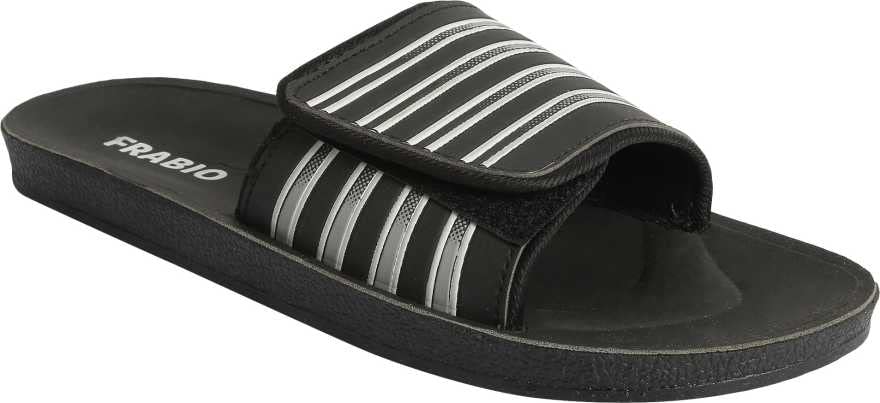 Frabio Mens Slides Comfort Adjustable Slippers with Arch Support,Mens Athletic Slide,Mens Sliders Comfort Flip Flops Slippers (NW-101Black_10) (B0BT26Q194) Amazon Price History, Amazon Price Tracker