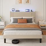 Gizoon Queen Bed Frame with...