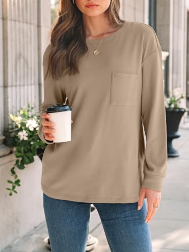 Image of AUTOMET Womens Long Sleeve T Shirts Crewneck Sweatshirts