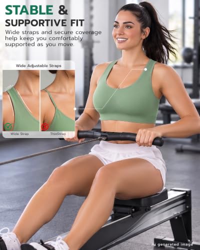 FITTIN Adjustable Sports Bra for Women: All-Day Comfort Just-Right Support | Adjustable Crisscross Wide Straps Help You Dial In Your Fit & Support for Yoga Low to Medium Workout for Large Bust - image 3