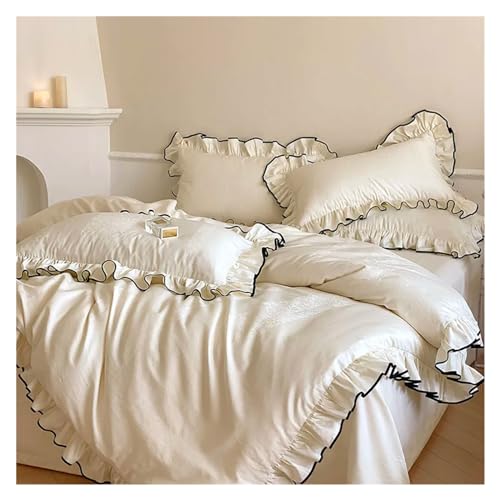 Linge de lit mariage princesse coton égyptien pour chambre - 5
