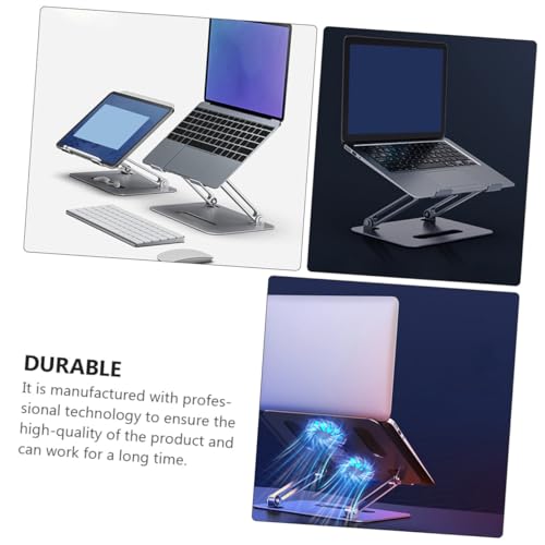 Soporte ajustable para laptop con ventiladores duales miniatura 6
