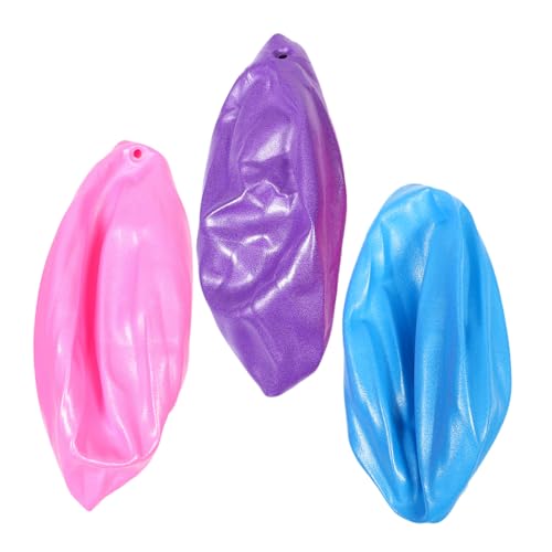 HEMOTON 3pcs Bola De Mini Pilates Anti-Burst para Mujeres Embarazadas Bola De Yoga para Entrenamiento De De Fuerza Central Y Aptitud Prenatal Portátil Y Fácil De Usar para