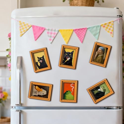 Aimants de réfrigérateur chat mignon forte adhérence armoire - 3