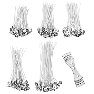 Nabance Kerzendocht 250 Stück Kerzendochte für Kerzen Dochte für Kerzen Candle Wick Flachdocht Kerzendocht Candle Dochte…