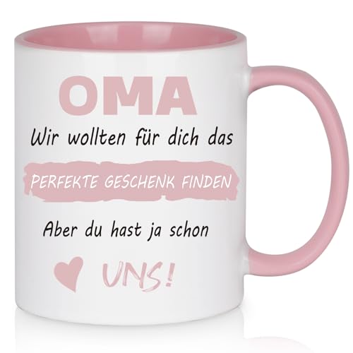 Diztoud Weihnachtsgeschenke für Oma Tasse, Beste Oma Geschenke...