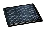 edi-tronic Solarzelle 1,5V 250mAh Solar Solarmodul 6cm x 6cm Mini Kleine Hobby Zelle