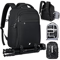 RAINSMORE Mochila para Cámaras de Fotógrafos Mochila Fotografia