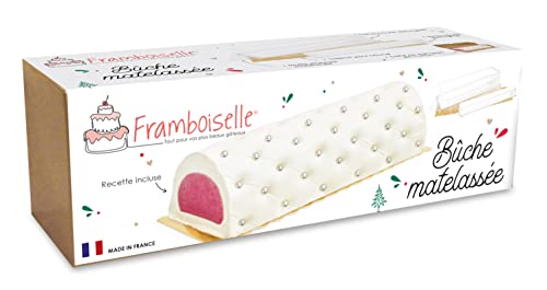 Framboiselle 9071 Kit BûcheMatelassé ; L 33 cm x l 6 cm x H 3 cm