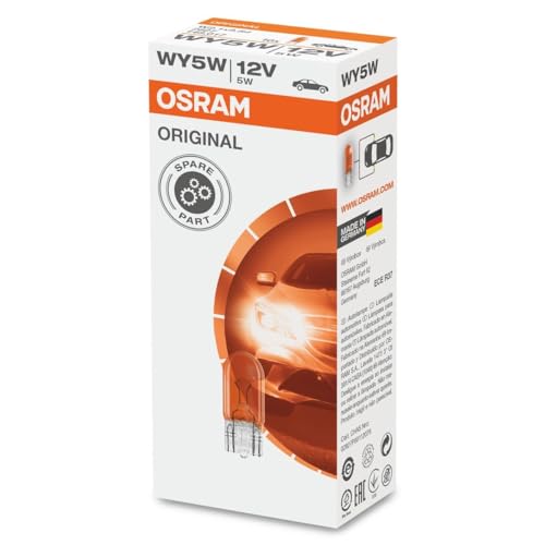 LAMPADA WY5W 12V 5W ORIGINAL LINE W2,1X9,5D SFUSA ARANCIO