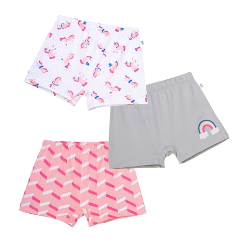 Image of YouGotPlanB Cotton Boxers for Girls | Ages 2-16 Years | Relaxed Fit | Gentle Elastic Waistbands | Breathable & Tagless