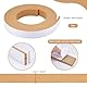 PH PandaHall 4 m Korkstreifen Korkrolle Korkband Pinnwandstreifen Für Die Wand Rahmenloses Pinnwandband Für Büro Schule Zuhause Notizen Fotos 4cm Breit