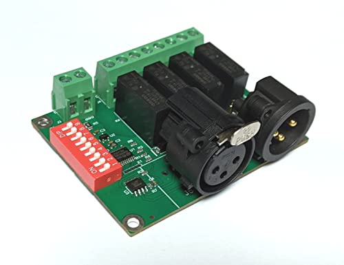 Scheda DMX Relay 4 Uscite - Controllo Dispositivi Via DMX 512 Per Illuminazione - Foto 9