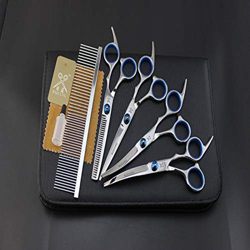 yuai Dog Grooming Kit Clippers, Low Noise, Electric Quiet, Rechargeable, Cordless, Pet Hair Thick Coats Clippers Trimmers Set, Suitable for Dogs, Cats, and Other Pets