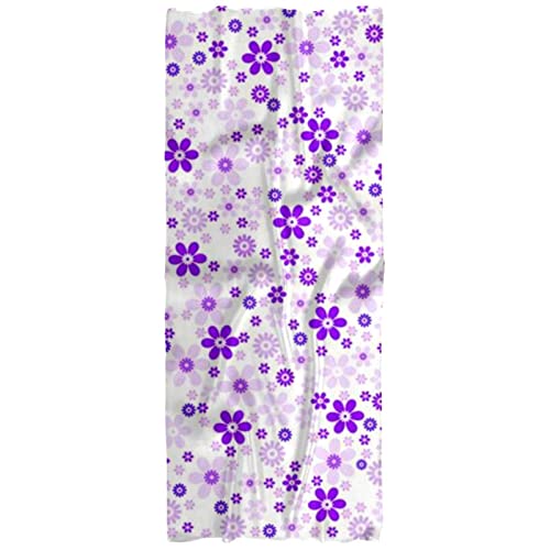 Écharpe légère femme foulard imprimé floral automne hiver grand châle enveloppant multicolore