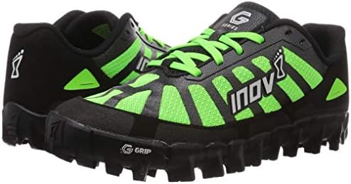 Inov-8 Womens Mudclaw G 260 V2 Trail Running Shoes - Ultra -Durable & Breathable Perfect for Obstacle Course Races - Black/Green - 8 | Image 6