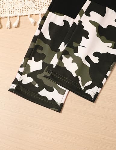 Image of Girls Fall Outfits Sweetie-girl Hoodie and Camo Pants Size 6-16