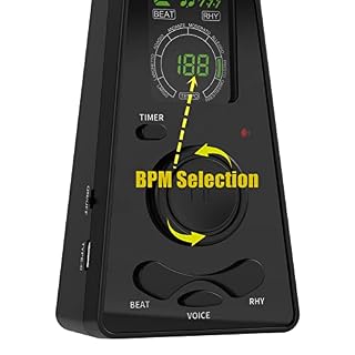 SOLO Digital metronome, métronome intelligent, écran couleur haute définition, voix, adapté au piano, guitare, violon… - Les Beatles, Paul McCartney, John Lennon, RIngo Starr, George Harrison SOLO Digital metronome, métronome intelligent, écran couleur haute définition, voix, adapté au piano, guitare, violon… – Image 3