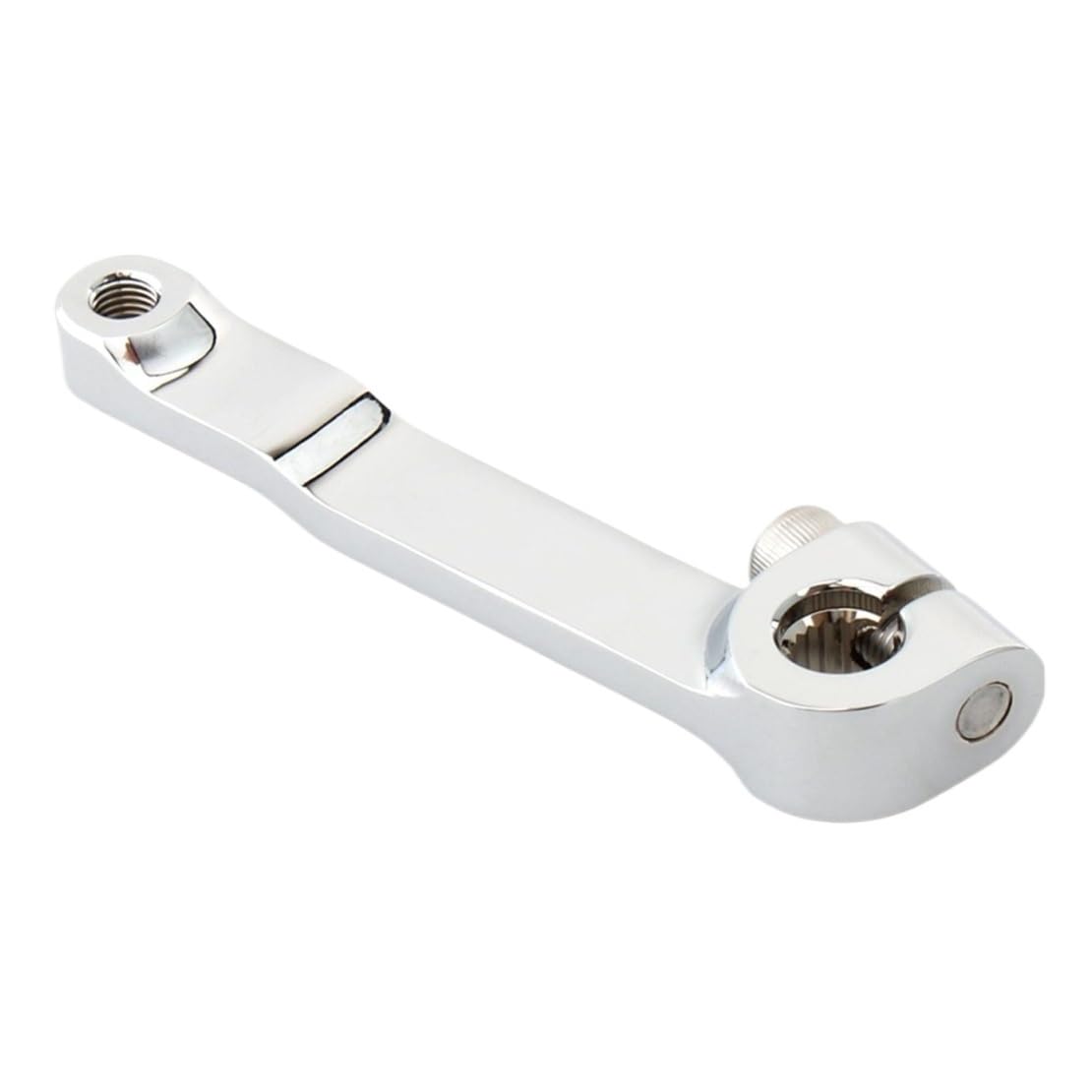 Gconla Silver Motorcycle Gear Shifter Lever Motorcycle Accessories Shift Shifter Lever 1811-2124 For Softail Wide Glide Foot Pedal Toe Pegs Gear Peg Linkage Kit