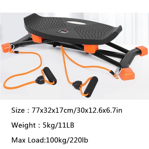 Image of Ski Machine Exercise Equipment Portable Ski Machine & Mini Step Machine Leg Workout Equipment Inner Thigh Exerciser Pelvic Floor Trainer Ski Machine Exercise Equipment Cardio Machine