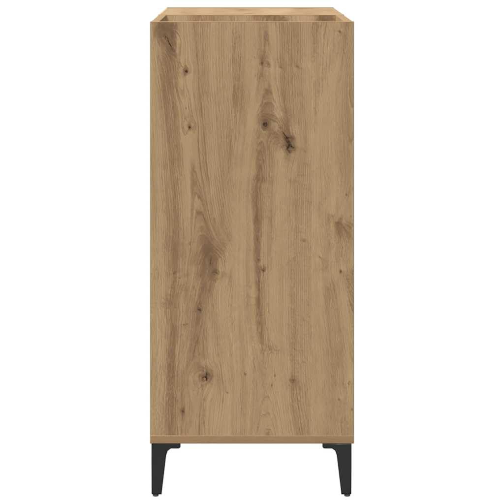 vidaXL Mobile Porta Dischi Artigianale 84,5x38x89 cm Legno Multistrato, Mobile per Giradischi, Porta Dischi, mobiletto Porta vinili