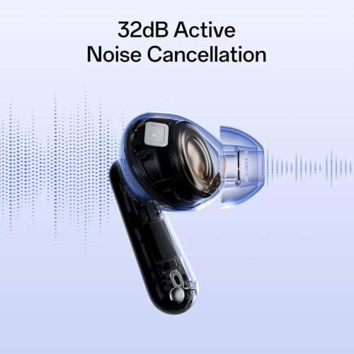 Image of OPPO Enco Buds3 Pro+ True Wireless in-Ear Earbuds, 12.4mm Titanium Driver,32dB ANC & Transparency Mode, 43H Total Playtime, 47ms Low Latency, Bluetooth5.4, IP55, (Sonic Blue)