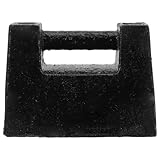 Matériau durable : fabriquées en fonte, ces plaques de poids offrent une résistance exceptionnelle à l’usure et conviennent à une utilisation fréquente en laboratoire et en milieu industriel. plaques de poids en fonte, poids calibrés pour balances