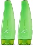 Loción hidratante aloe vera: 250 ml (Paquete de 2)
