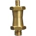 Impact Short Double Male Hex Head with 1/4"-20 and 3/8" Threads for Super Clamps