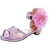  OHmais Kinder M?dchen flach Freizeit Sandalen Sandaletten Kleinkinder M?dchen Halbschuhe Sandalette Ballerinas