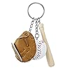 Akyol - Honkbal Sleutelhanger - Honkbal - De Echte Honkbal Liefhebbers Honkbal Sport Sporten 2 5 X 2 5 Cm