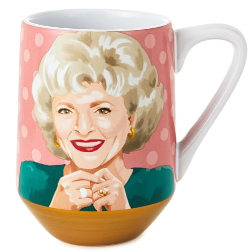 Taza The Golden Girls Hallmark 15 oz Rosa miniatura 1