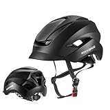 ROCKBROS(ロックブロス)自転車 ヘルメット 大人 ロードバイク ヘルメット 軽量 耐衝撃 通気性 推奨頭囲約58-62cm サイクリングヘルメット 街乗り 通勤 通学 乗馬 アーバン スクール用ヘルメット サイズ調整可能 メンズ レディース 男女兼用 高校生