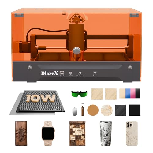 Ortur OLM3 LU3-20A Laser Engraver Review 7 BlazeX M3 10W Laser Engraver Machine, 0.01mm Ultra-precision Laser Cutter and Engraver Machine for Wood Metal Glass Leather, Beginner-Friendly, with Enclosure Honeycomb Engraving Materials, Class 1