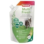 Beaphar -Multi Fresh Cat Litter Deodoriser Vanilla & Melon 400gUrine Encapsulation Technology–Cat Litter Freshener-Prebiotics Absorb & Reduce Unpleasant Odours Doubles Cat Litter Life-Biodegradable