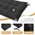 MTMR Outdoor Bench Cushion-44X19 Inch Water-Repellent Tufted Porch Swing Cushions with High Elasticity PP Cotton and Ties, Fade-Resistant Patio Bench Cushion for Outdoor Furniture, Indoor Seat Cushion