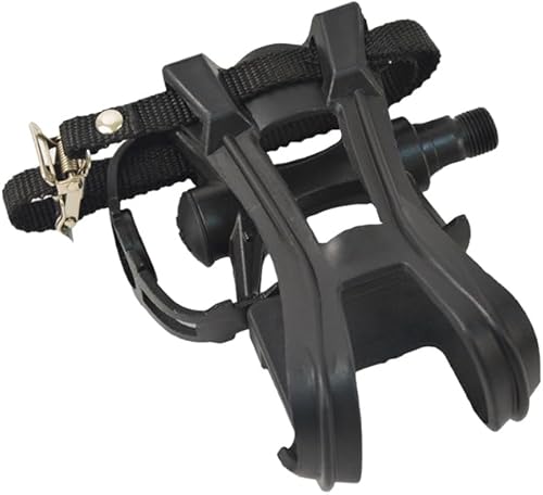 Miniatura 5 de Pedal de bicicleta de montaña, pedal de bicicleta de aleación de aluminio adecuado para BMX MTB 9/16 "con clip para el dedo, adecuado para