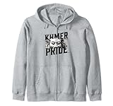 Photo Gallery cambogiano khmer pride angkor wat e bayon face design felpa con cappuccio Photo Gallery cambogiano khmer pride angkor wat e bayon face design felpa con cappuccio