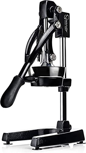 Sana Citrus Press Heavy-Duty Press Juicer For All Types Of Citrus, Max Extraction Orange And Lemon Squeezer, Black #TOP2
